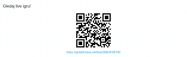 QR kod za publiku
